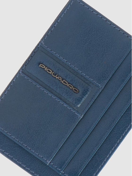 Piquadro Piquadro Pouzdro na kreditní karty 13554 Modrá