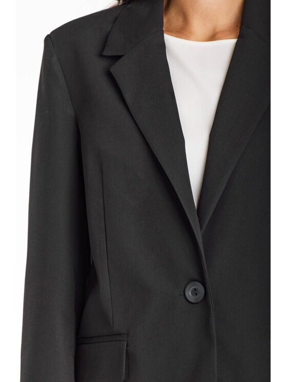 Awama Awama Giacca da abito A676 Nero Basic Fit