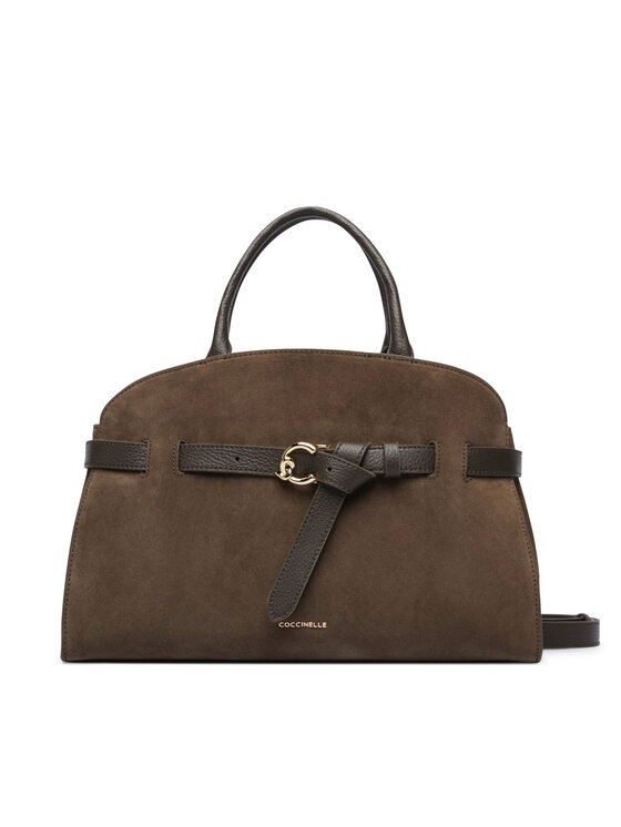 Coccinelle Coccinelle Torebka TLB Coccinellesabine Suede Bi E1 TLB 18 04 01 Khaki