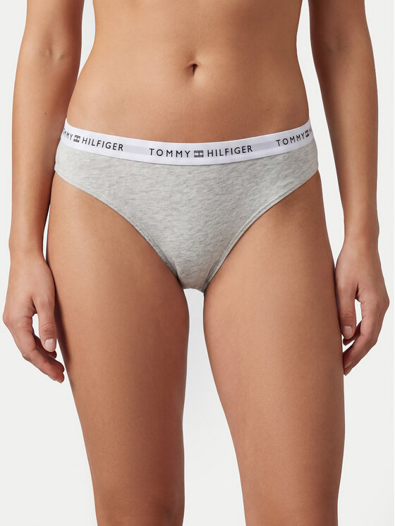 Tommy Hilfiger Tommy Hilfiger Klasické nohavičky UW0UW05876 Sivá