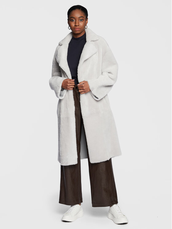 Pelliccia PLD222W292 Grigio Regular Fit