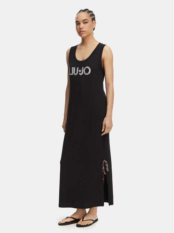 Liu Jo Beachwear Rochie de zi VA6215 JS360 Negru Regular Fit