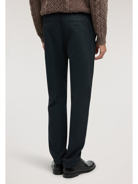 Trussardi Trussardi Spodnie materiałowe P705MC00198N034 Niebieski Boxy Fit