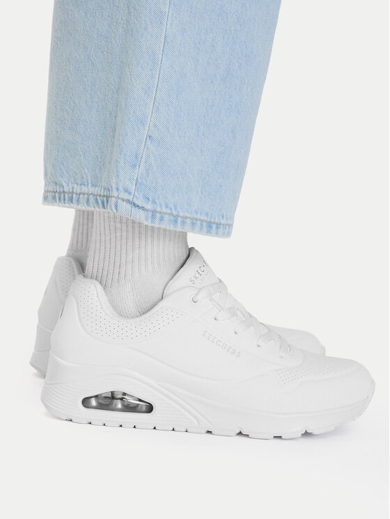 Skechers Skechers Laisvalaikio batai Uno-stand On Air 73690/W Balta