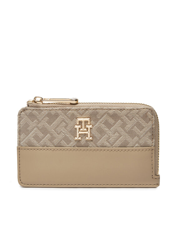 Portofel Mare de Damă Tommy Hilfiger AW0AW17152 Bej