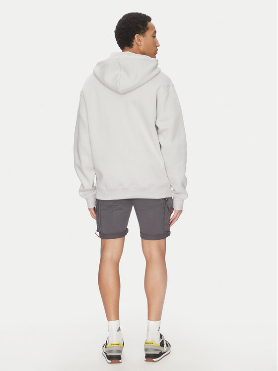 Alpha Industries Alpha Industries Mikina Camo 156340 Šedá Regular Fit