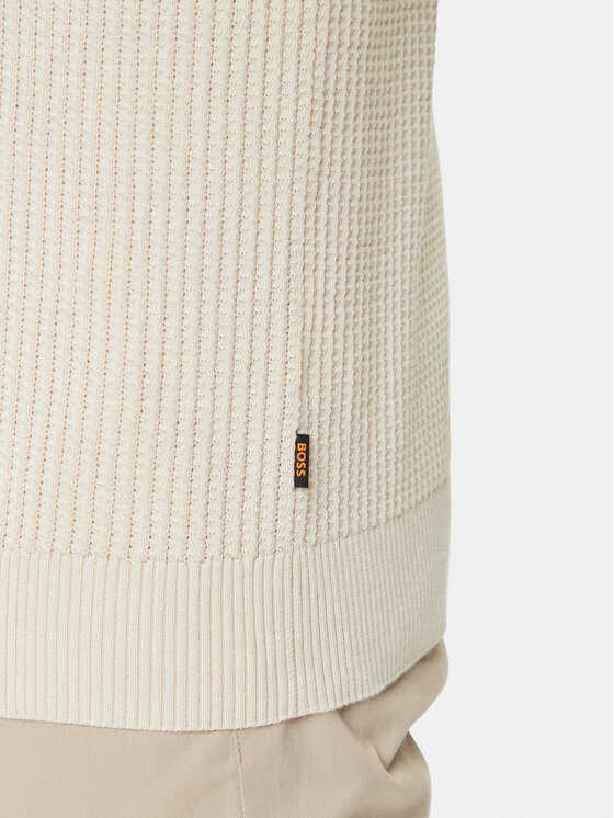 BOSS BOSS Тениска с яка и копчета Akoppo 50543670 Жълт Regular Fit