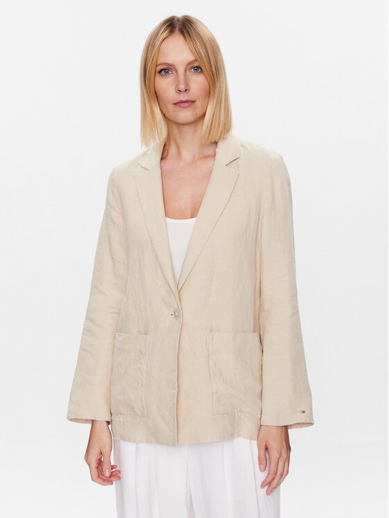 Tommy Hilfiger Sacou WW0WW37774 Bej Regular Fit