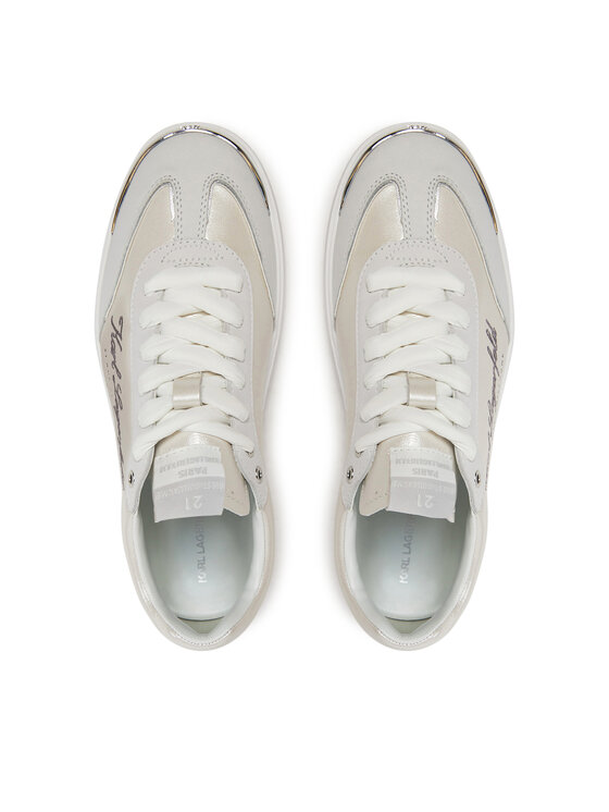 KARL LAGERFELD KARL LAGERFELD Sneakersy Atlas KL63822 Biela
