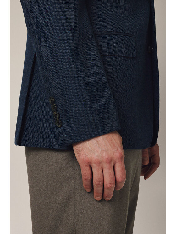 Lancerto Lancerto Marynarka Frascati MA073225000011 Granatowy Slim Fit