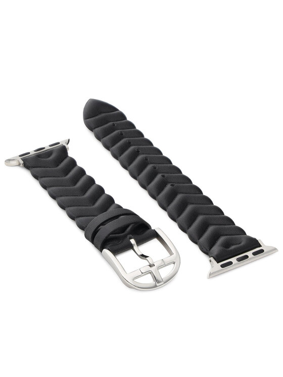 Ted Baker Ted Baker Сменяема каишка за часовник Apple Watch BKS38F110 Черен