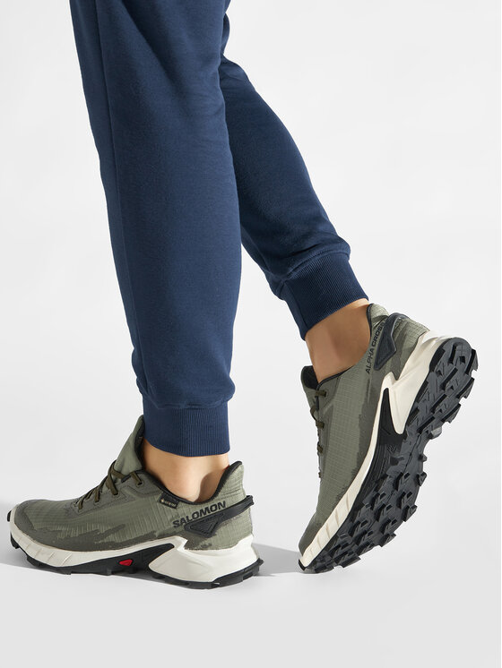 Salomon Salomon Маратонки за бягане Alphacross 4 Gtx GORE-TEX 417230 26 V0 Зелен