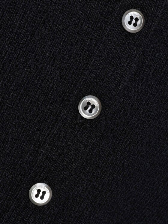 La Mania La Mania Kardigan PERCY Czarny Basic Fit