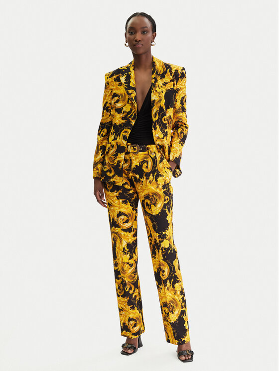 Versace Jeans Couture Versace Jeans Couture Bleizers 80HAQ702 NS756 Melns Slim Fit