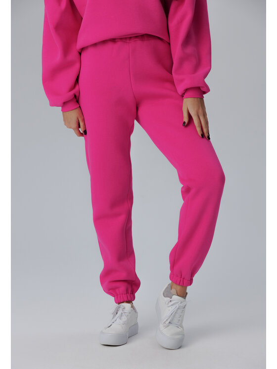 LAURELLA LAURELLA Dámske nohavice Laurella 3TU013501 Ružová Regular Fit