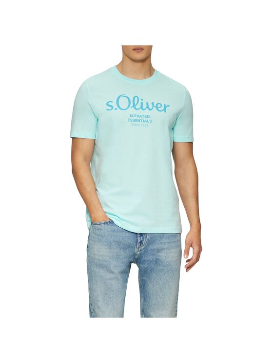 s.Oliver s.Oliver T-Shirt 28396 Kolorowy Comfort Fit
