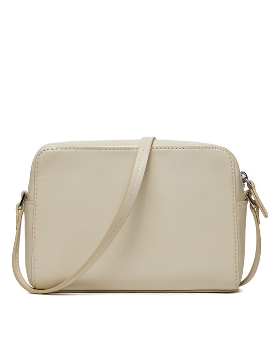 Calvin Klein Calvin Klein Borsetta Calvin Mini Quilt Camera Bag K60K611884 Écru