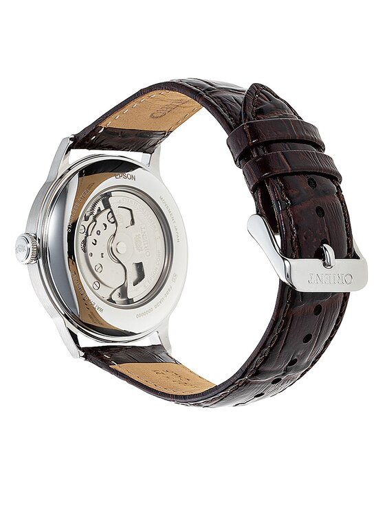 Reloj de hombre Orient Classic RA-AK0705R10B automático de piel marrón · Orient · El Corte Inglés
