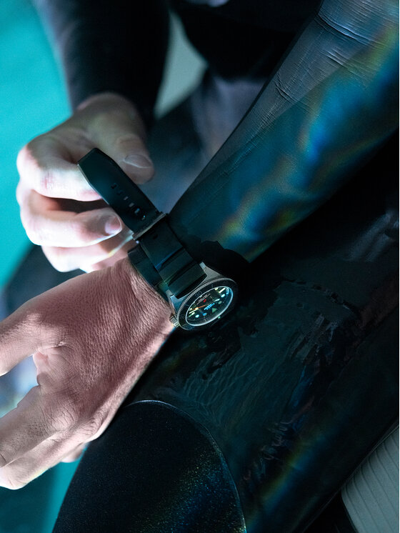 Timex Timex Годинник Deep Water TW2W74700 Сірий