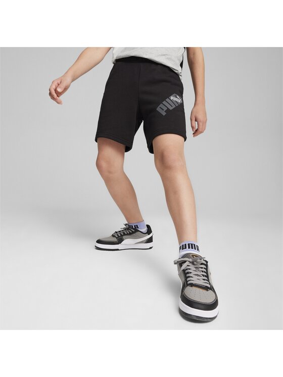 Puma Puma Szorty sportowe 679253 Czarny Regular Fit