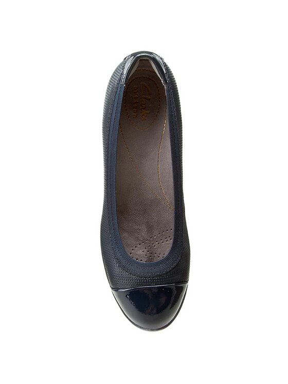 Clarks Polobotky Petula Sadie 261132324 Tmavomodra Modivo.cz