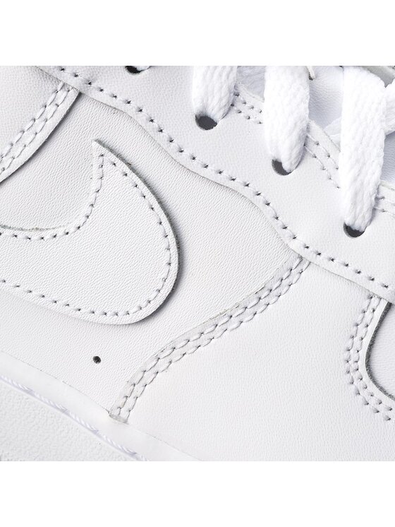 Nike Nike Sneakers Air Force 1 (Gs) 314192 117 Bianco