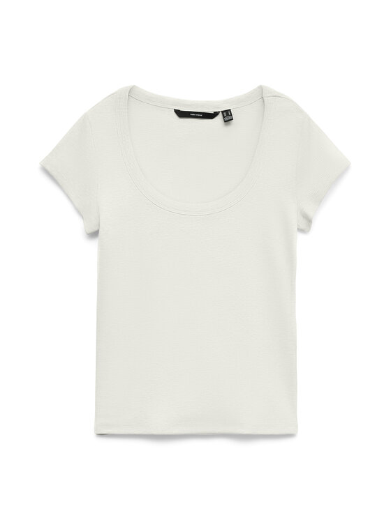 Vero Moda Vero Moda Póló Chloe 10344953 Fehér Slim Fit