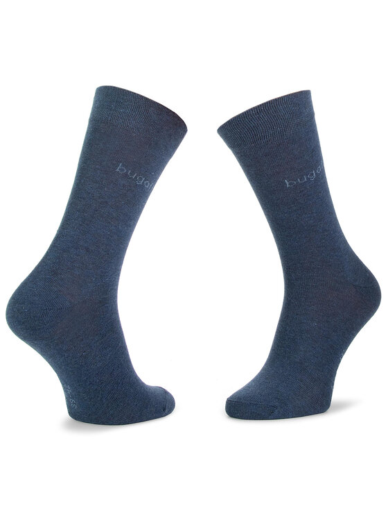 Set di 2 paia di calzini lunghi da uomo 6762 Blu