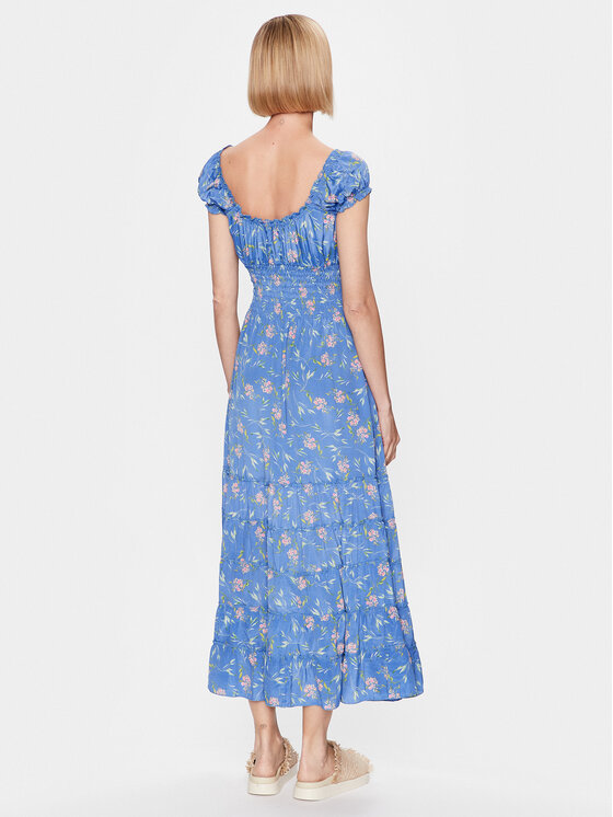 Iconique Iconique Φόρεμα καλοκαιρινό IC23 138 Μπλε Regular Fit