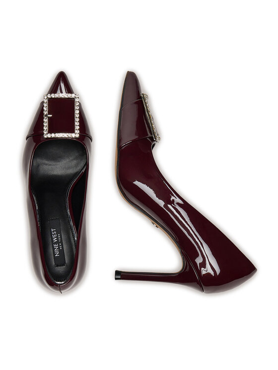 Nine West Nine West Туфлі на шпильці CEO-LUBNA-01 Бордовий
