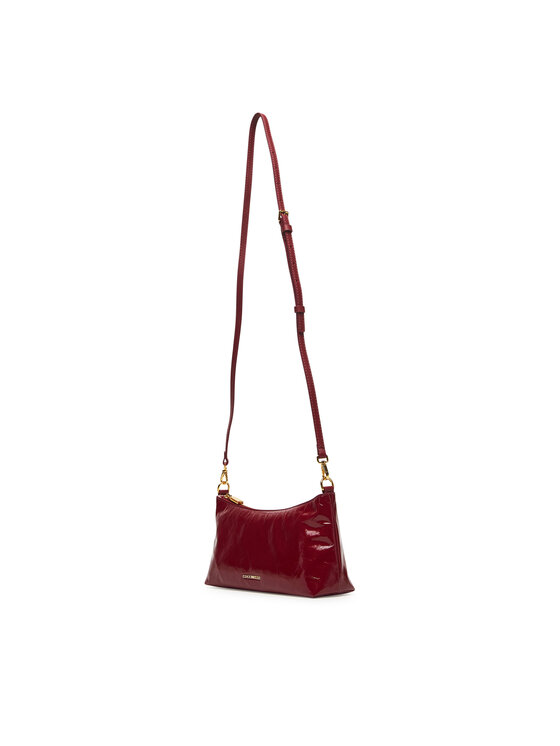 Coccinelle Coccinelle Ročna torba THJ Coccinelle Aura Shiny E5 THJ 55 01 01 Bordo rdeča
