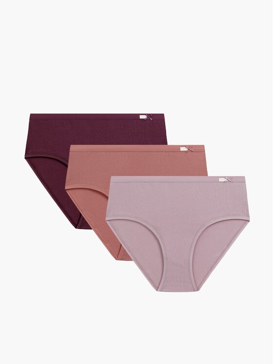 Atlantic Atlantic Figi klasyczne flat elastic Różowy