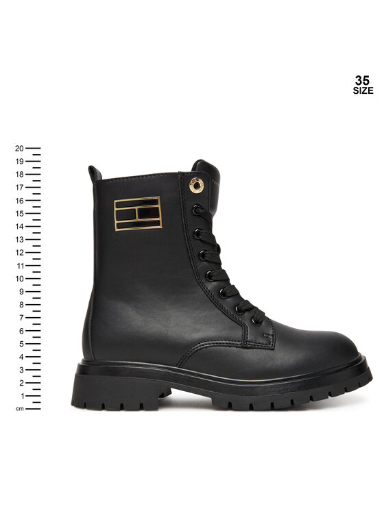 Tommy Hilfiger Tommy Hilfiger Bakancs T3A5-34015-1355999 Fekete