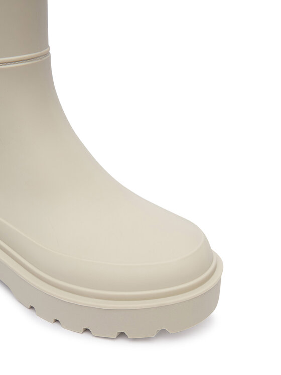 Calvin Klein Calvin Klein Gumijas zābaki Rainboot Rubber HW0HW03179 Krēmkrāsas