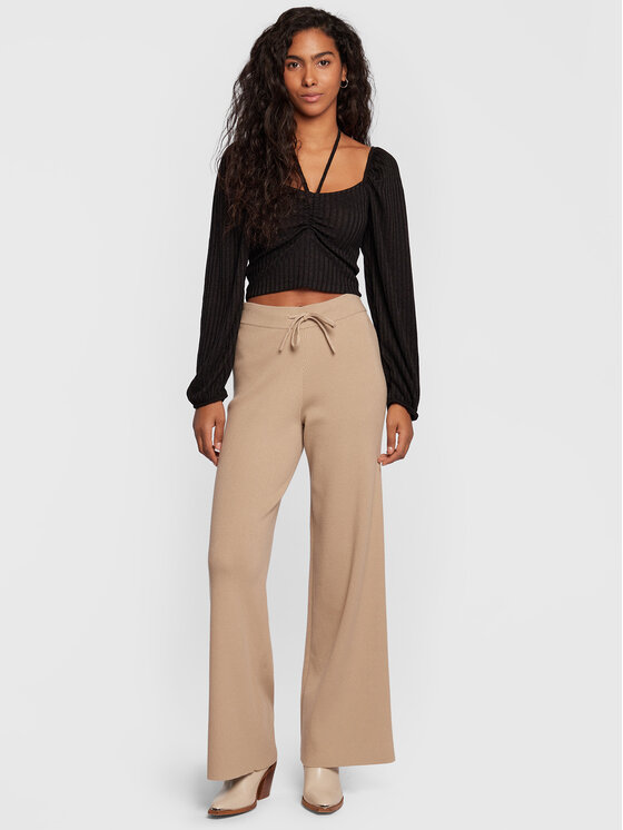 Blusa Amalie 16592 Nero Slim Fit