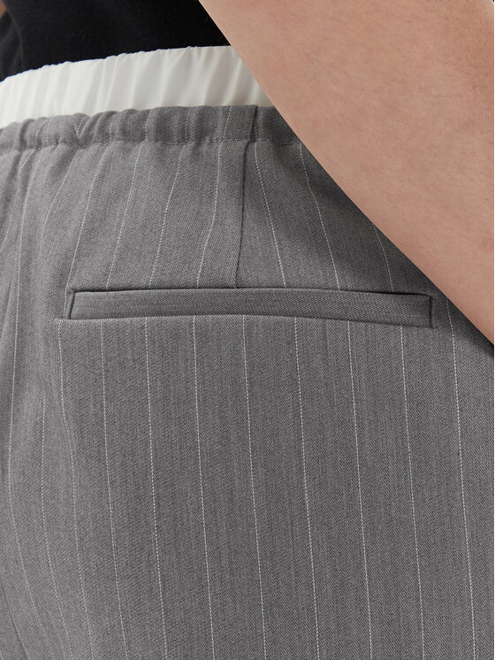 ONLY ONLY Hlače Tille 15339242 Siva Straight Fit