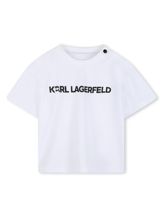 Karl Lagerfeld Kids Karl Lagerfeld Kids Σετ T-Shirt και σορτς Z31067 Έγχρωμο Regular Fit