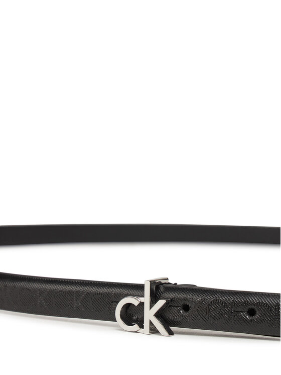 Calvin Klein Calvin Klein Дамски колан Ck Buckle Skinny Belt 1.5_Mono K60K612933 Черен