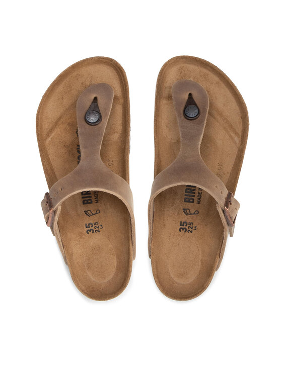 Birkenstock Birkenstock В'єтнамки Gizeh Bs 0943811 Коричневий