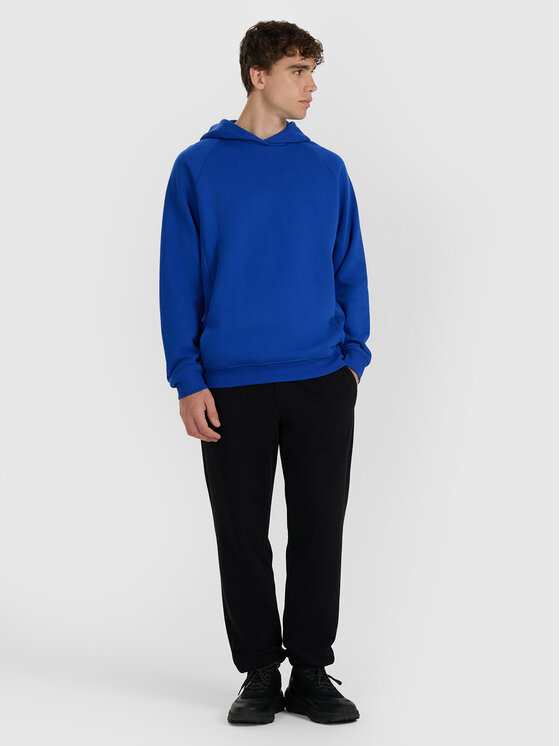 4F 4F Bluza APRES SKI Niebieski Regular Fit