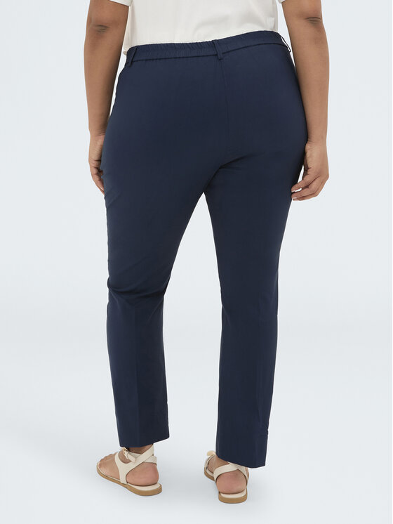 Fiorella Rubino Fiorella Rubino Pantaloni di tessuto P031L002379N034 Blu Regular Fit