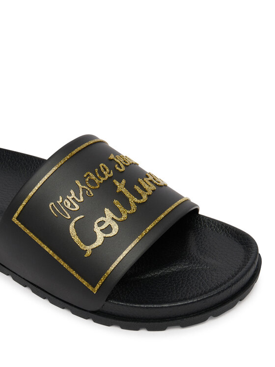 Versace Jeans Couture Versace Jeans Couture Şlapi 80VA3SQ2 ZSS79 899 Negru