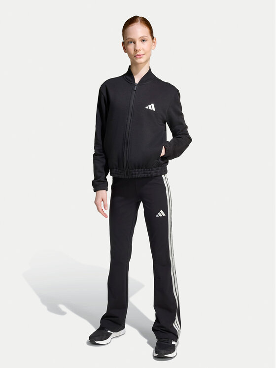 adidas adidas Treniņtērps Glam Track JL7474 Melns Regular Fit