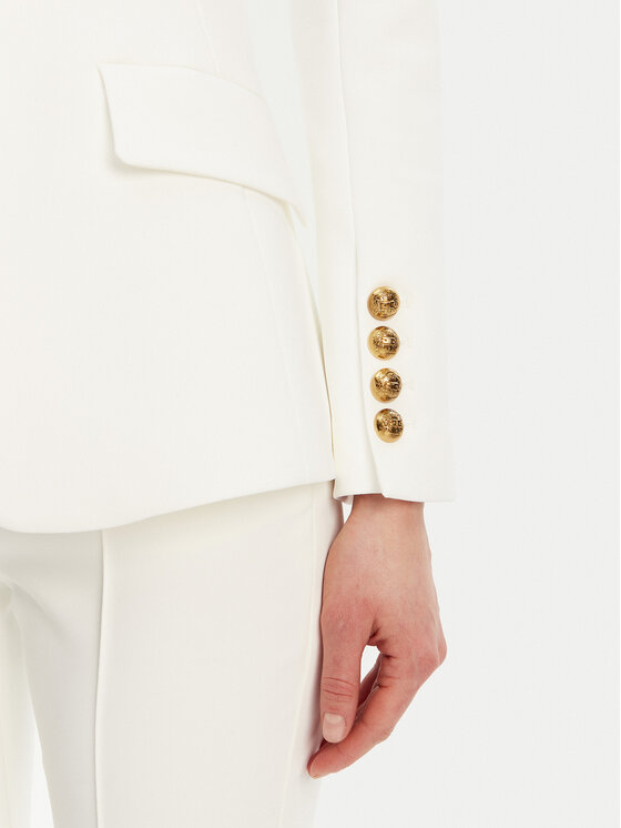 Elisabetta Franchi Elisabetta Franchi Giacca da abito GI-144-51E2-V560 Bianco Regular Fit