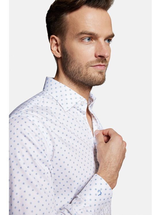 Lancerto Lancerto Koszula Paula KO073123000013 Biały Regular Fit