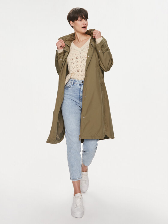 ONLY ONLY Parka Augusta 15308834 Zielony Relaxed Fit