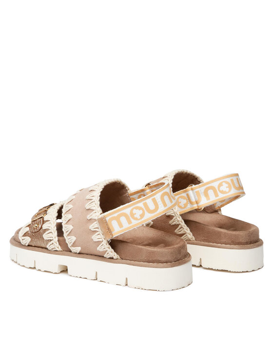 Mou Mou Sandali New Bio SW461001C Bež