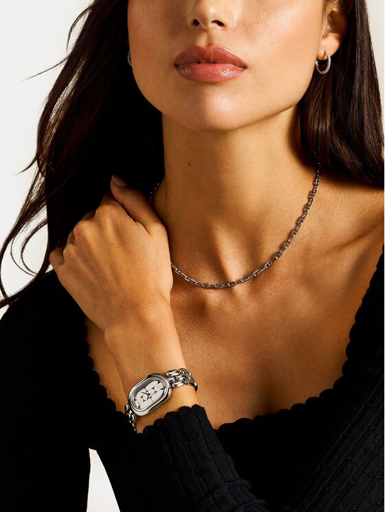 Fossil Fossil Ρολόι Sloan Chronograph ES5381 Μαύρο