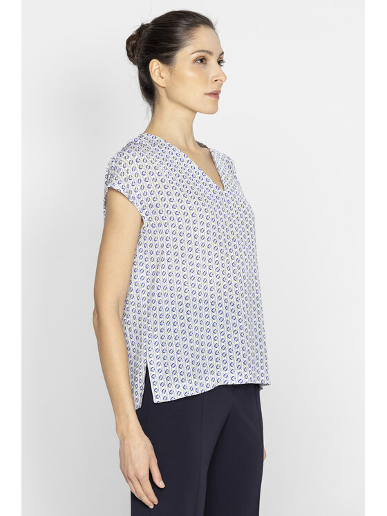 Deni Cler Milano Deni Cler Milano Top W-DC-0002-E2-K9-16-1 Kolorowy