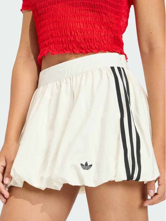 adidas adidas Spódnica mini Balloon Biały Regular Fit